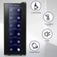 Under Counter Fridge 55w Led 33l Beer / Wine Cooler With Glass Door Touch Yyjpyr