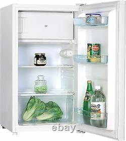 Under Counter Fridge, 80 Litre, Reversible Door, White, Igenix IG348R