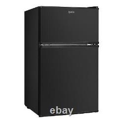Under Counter Fridge Freezer, 47Cm, Black, Igenix IG347FFB Damaged Item