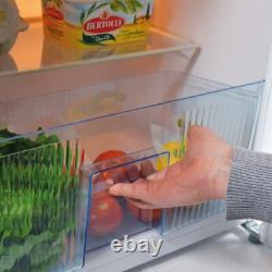 Under Counter Fridge Freezer, 96L, White, Igenix IG347FF