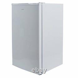 Under Counter Larder Fridge, 95 Litres, Reversible Door, White, Igenix IG3960