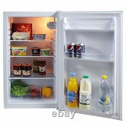 Under Counter Larder Fridge, 95 Litres, Reversible Door, White, Igenix IG3960