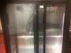 Under Counter Bar Fridge, Sliding Doors. Fully Working Needs Bulb, Pat Tested