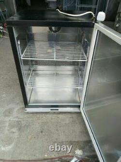 Under counter single glass door drink fridge chiller +1/+4 heavy duty Williams