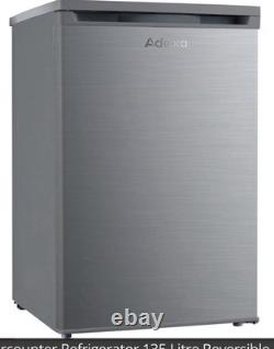 Undercounter Fridge 135 Litre Reversible Single Door SS Adexa AX140NX