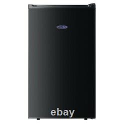 Undercounter Larder Fridge Iceking RL114BK. E Black Freestanding