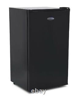 Undercounter Larder Fridge Iceking RL114BK. E Black Freestanding