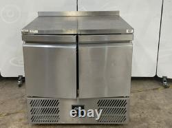 Undercounter double door fridge 240v
