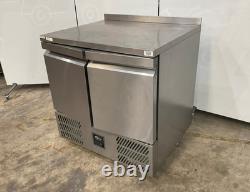 Undercounter double door fridge 240v