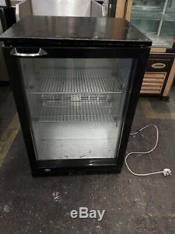 Undercounter drink display fridge commercial singl door bar fridge
