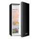 Upright Freezer Fridge 90l Freestanding Food Chiller Kitchen Vegetable Box Black