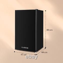 Upright Freezer Fridge 90L Freestanding Food Chiller Kitchen Vegetable Box Black