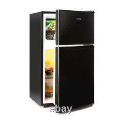 Upright Freezer Fridge Freestanding 87L Food Chiller Kitchen Vegetable Box Black