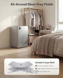 Upstreman 91 Litres Under Counter Fridge Without Freezer 83cm, Small Refrigerato