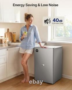 Upstreman 91 Litres Under Counter Fridge Without Freezer 83cm, Small Refrigerato