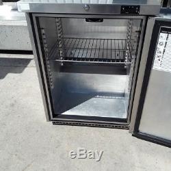 Used Foster Commercial Stainless Steel Under Counter Fridge Chiller Catering