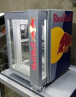 VERY RARE OEM Red Bull Mini Fridge For Pub Home Garden Garage Workshop 220V-240V