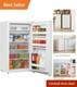 Versatile 93l Under Counter Fridge With Built-in Cooler For Optimal Storage