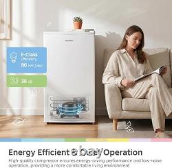 Versatile 93L Under Counter Fridge with Built-In Cooler for Optimal Storage