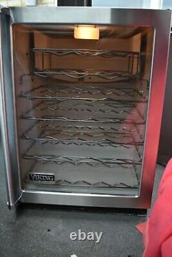 Viking Professional Stainless Steel Undercounter Wine Fridge Cooler 24inch wide