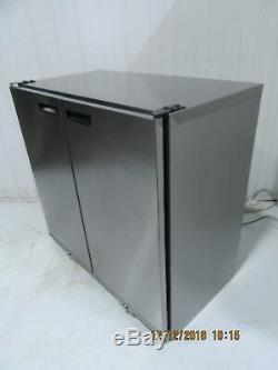 WILLIAMS DOUBLE SOLID DOOR UNDER COUNTER BACK BAR DRINKS CHILLER BC2 incl. VAT