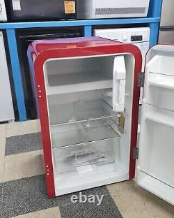 Wd5582 red teknix retro undercounter fridge with icebox t130rdr (NEW)
