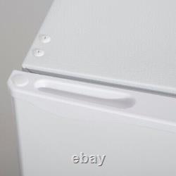 White Compact Fridge 91L Under Counter Refrigerator Reversible Door Chiller Box