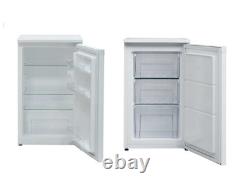 White Knight DAL50H Larder Fridge and DAF50H Under Counter Freezer Set White