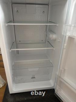 White LOGIK LUL48W23 Freestanding Undercounter Small Larder Fridge