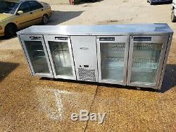 Williams Four Glass Door Under Counter Drink Fridge