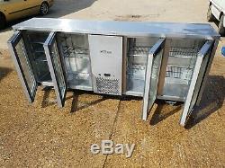 Williams Four Glass Door Under Counter Drink Fridge