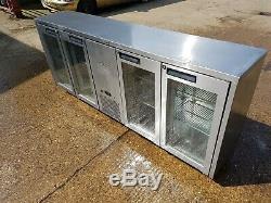 Williams Four Glass Door Under Counter Drink Fridge