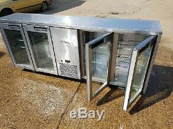 Williams Four Glass Door Under Counter Drink Fridge