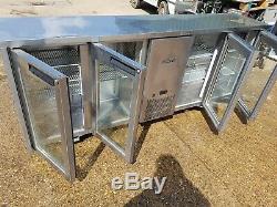 Williams Four Glass Door Under Counter Drink Fridge