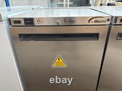 Williams HA 135 SA Stainless Steel Under Counter Fridge Hinged Door Catering 4