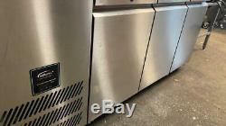 Williams HJC3SA 3 Door Stainless Steel Under Counter Fridge. 545 ltr