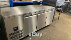 Williams HJC3SA 3 Door Stainless Steel Under Counter Fridge. 545 ltr