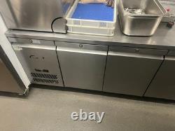Williams Jade 3 Door Under Counter Fridge HJC3-SA Good Condition