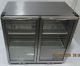 Williams Under Counter Double Glass Display Fridge Chiller Bc2ss 2 Shelf's