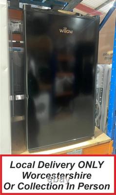Willow W48EUFIB Black Under Counter Fridge with Chill Box PLU PFF G