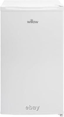 Willow W48UFIW Freestanding under Counter Larder Fridge with Chiller Box, 90 Lit