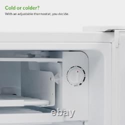 Willow W48UFIW Freestanding under Counter Larder Fridge with Chiller Box, 90 Lit
