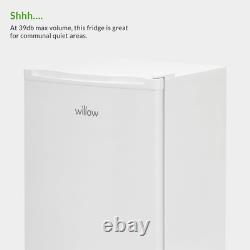 Willow W48UFIW Freestanding under Counter Larder Fridge with Chiller Box, 90 Lit