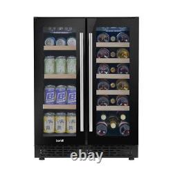 Wine Cooler 40 Bottle Dual Zone Under Counter Freestanding Fridge