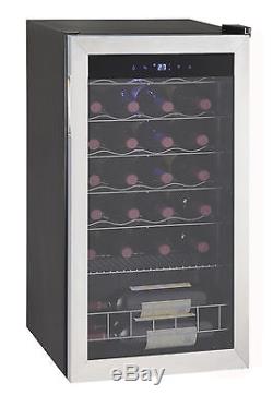 Wine Cooler Fridge 35 Bottles Beverage Drinks Chiller Bar Home Under Counter 95E