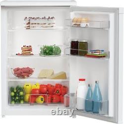 Zenith ZLS3584W Under Counter Larder Fridge White