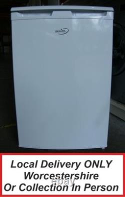 Zenith ZRS4584W White Under Counter Fridge with Freezer Ice Box ZRS4584 PLU PFF